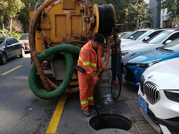 坊子排污管道清淤