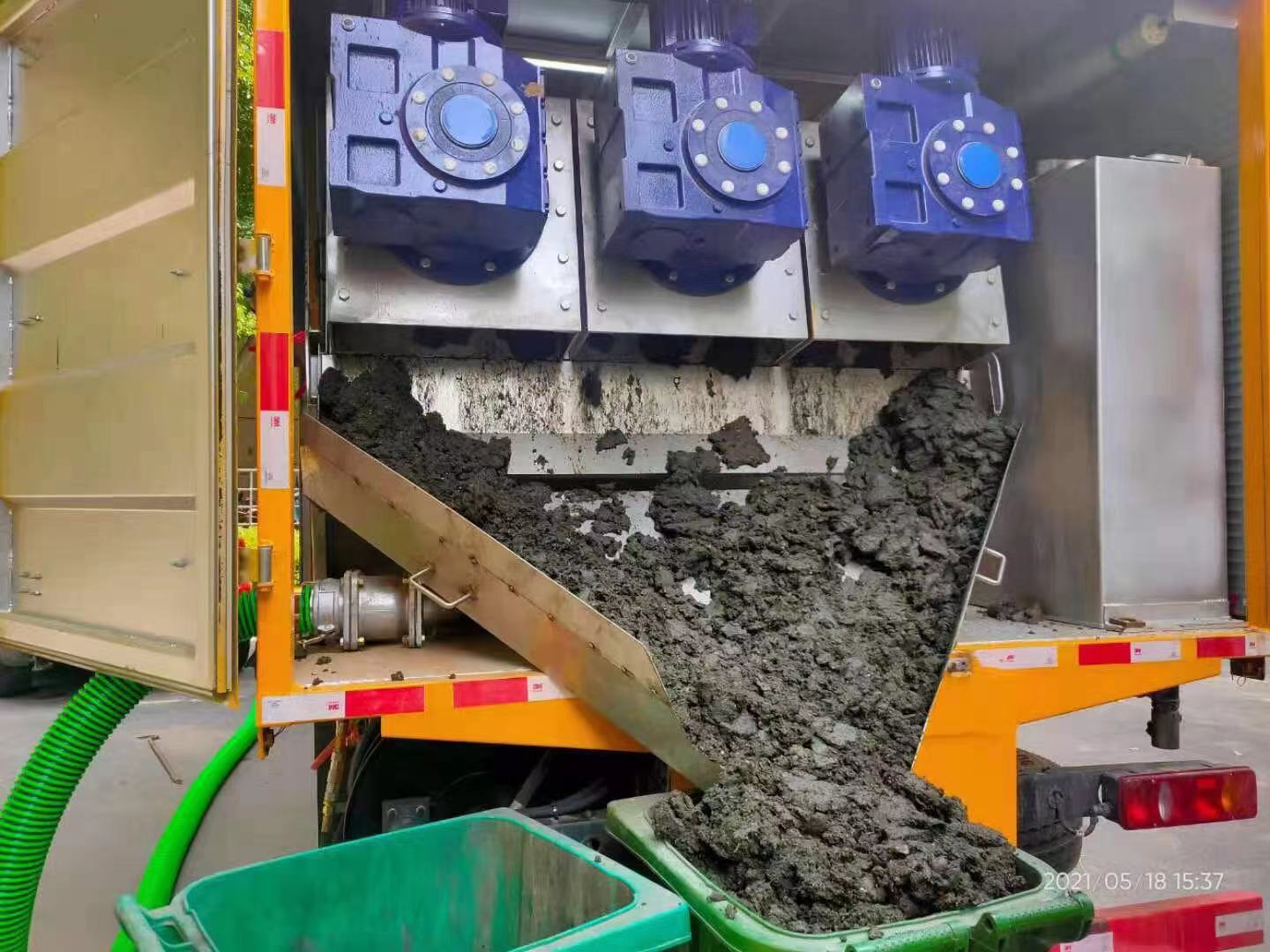 坊子化粪池清掏城市维护站-泥浆净化干湿分离处理